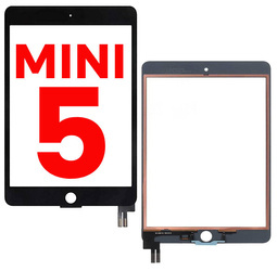 Szyba z dotykiem + OCA do wyświetlacza iPad Mini 5 Black A2133 / A2124 / A2126 / A2125