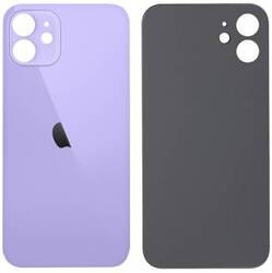 Tylne szkło / panel iPhone 12 Mini Fioletowy- większe oczko - A2176 / A2398 / A2399 / A2400