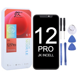 Wyświetlacz iPhone 12 12 Pro JK Incell HD | ekran | matryca | digitizer | szybka | dotyk | LCD do A2172 A2403 A2341 A2407