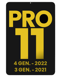 Oryginalny odnowiony wyświetlacz ekran RFB do Apple iPad Pro 11 3 i 4 generacja  2021/2022 A2759 / A2435 / A2761 / A2762 / A2377 / A2459 / A2301 / A2460