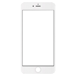 Szybka + ramka + klej OCA iPhone 8 / SE 2020 / SE 2022 Biała - A1863 / A1905