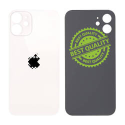 Tylne szkło / panel iPhone 12 Mini Biały - większe oczko - A2176 / A2398 / A2399 / A2400