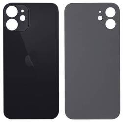 Tylne szkło / panel iPhone 12 Czarny - większe oczko - A2172 / A2402 / A2403 / A2404