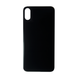 Tylne szkło iPhone X Space Grey - większe oczko - A1865 / A1901 / A1902