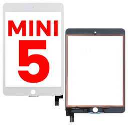 Szyba z dotykiem do wyświetlacza iPad Mini 5 BIAŁY A2133 / A2124 / A2126 / A2125
