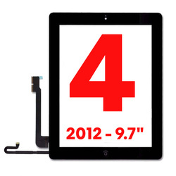Digitizer dotyk szyba iPad 4 Gen. (2012) 9.7 A1458 / A1459 / A1460