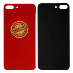 Tylne szkło iPhone 8 Plus Red - A1897 / A1898