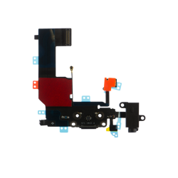 Złącze ładowania iPhone 5C Black (Czarny) - A1532 / A1456 / A1507 / A1529