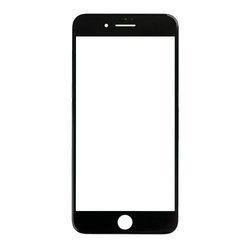 Szybka + ramka + klej OCA iPhone 7 Plus Czarna - A1661 / A1784