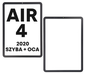 Szyba + OCA do wyświetlacza iPad Air 4 (2020) A2316 / A2324 / A2325 / A2072