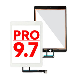 Szyba z dotykiem + OCA do wyświetlacza iPad Pro 9.7 A1673/ A1674 / A1675 White
