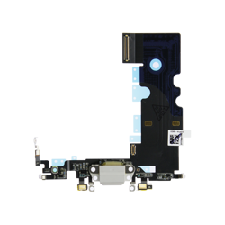 Złącze ładowania port gniazdo Lightning mikrofon do iPhone 8 Biały A1863 A1905