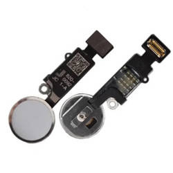 Przycisk home iPhone 7 / 7 Plus / 8 / 8 Plus / SE 2020 / SE 2022 Srebrny - A1660 / A1778 / A1661 / A1784 / A1863 / A1905 / A1897 / A1898