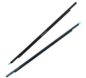 Listwa maskującą maskownica logobar logo bar do matrycy w Apple MacBook Pro 15 A1707 / A1990 SILVER