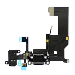 Złącze ładowania mikrofon gniazdo taśma port do Apple iPhone 5 A1428 / A1429 / A1442 Czarny
