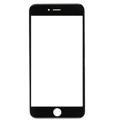 Szybka + ramka + klej OCA iPhone 6 Plus Czarna - A1522 / A1524