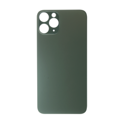 Tylne szkło iPhone 11 Pro Max Midnight Green - większe oczko - A2161 / A2218 / A2220