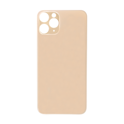 Tylne szkło iPhone 11 Pro Max Gold - większe oczko - A2161 / A2218 / A2220