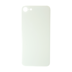 Tylne szkło iPhone 8 - standardowe oczko - Silver - A1863 / A1905