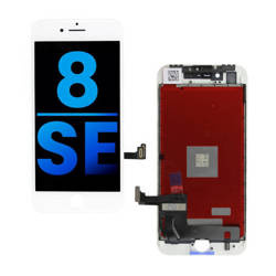 Wyświetlacz LCD iPhone 8 / SE 2020 / SE 2022 Zamiennik Biały - A1863 / A1905 / A2275 / A2296 / A2298