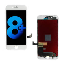 Wyświetlacz LCD iPhone 8 Plus White Zamiennik - A1897 / A1898