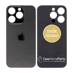 Tylne szkło / plecki / panel iPhone 14 Pro Graphite Big Hole - A2650 / A2889 / A2890 / A2892 / A2891
