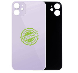 Szkło tylne iPhone 11 Fioletowy - większe oczko - A2111 / A2221 / A2223