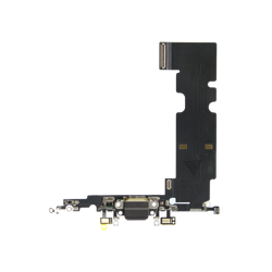 Złącze ładowania port gniazdo Lightning mikrofon do iPhone 8 Plus  Black (Czarny) - A1897 / A1898