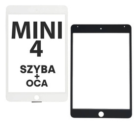 Szyba z + OCA do iPad Mini 4 White A1538 / A1550