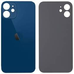 Tylne szkło / panel iPhone 12 Mini Niebieski - większe oczko - A2176 / A2398 / A2399 / A2400