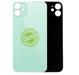 Szkło tylne iPhone 11 Zielony - większe oczko - A2111 / A2221 / A2223