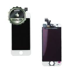 Wyświetlacz LCD iPhone 5 White (Biały) Zamiennik - A1428 / A1429 / A1442