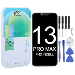 Wyświetlacz iPhone 13 Pro Max JK Incell HD | ekran | matryca | digitizer | szybka | dotyk | LCD do A2484 A2643