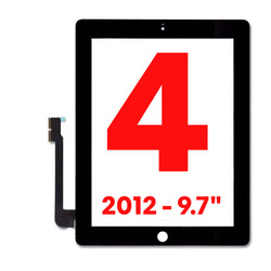 Digitizer dotyk szyba iPad 4 Gen. (2012) 9.7 A1458 / A1459 / A1460