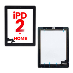 Ekran dotykowy iPad 2 Black (Czarny) + Home A1395, A1396, A1397