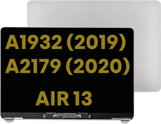 Skrzydło matryca ekran LCD wyświetlacz LCD do Apple MacBook  Air 13 A1932 (2019) / A2179 (2020) Silver
