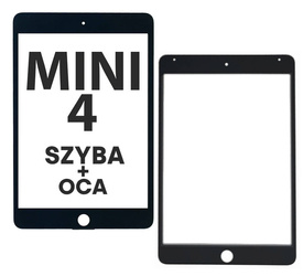 Szyba + OCA do iPad Mini 4 Black A1538 / A1550